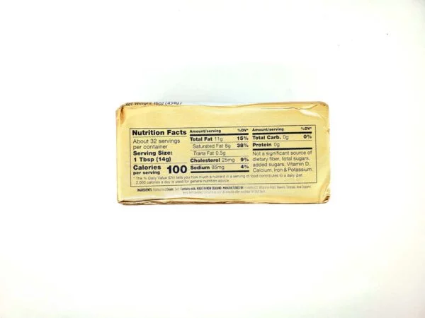 Anchor Butter Salted 454g - Image 2