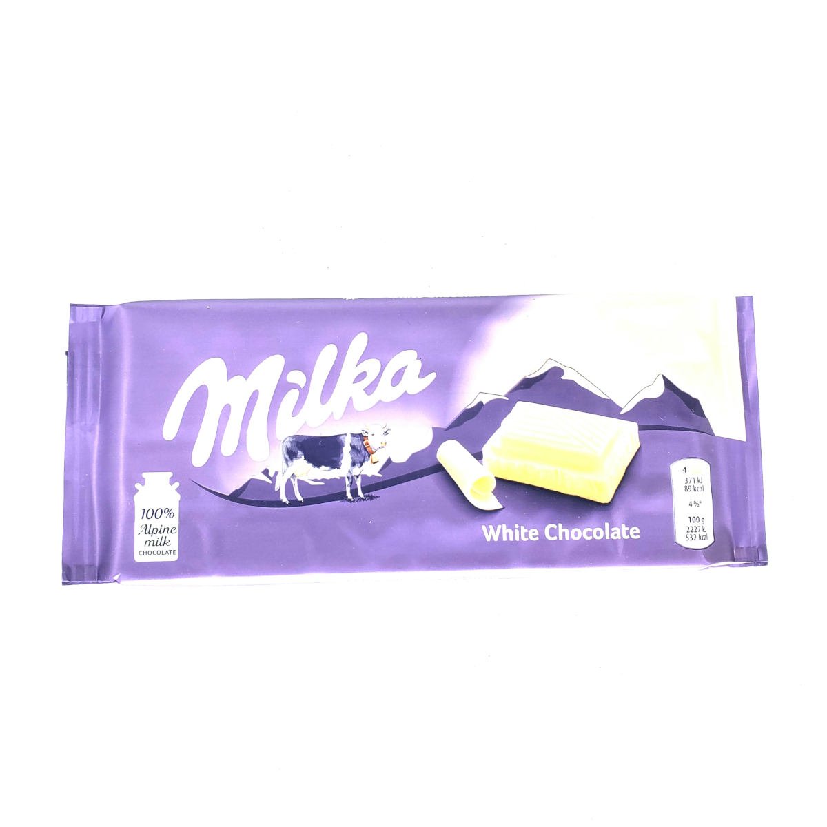 Milka White Chocolate, 100g