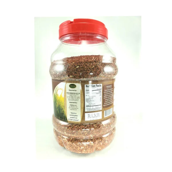 Unicom Red Raw Unpolished (Nidu) Rice 10Lbs - Image 3