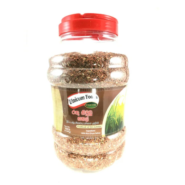 Unicom Red Raw Unpolished (Nidu) Rice 10Lbs